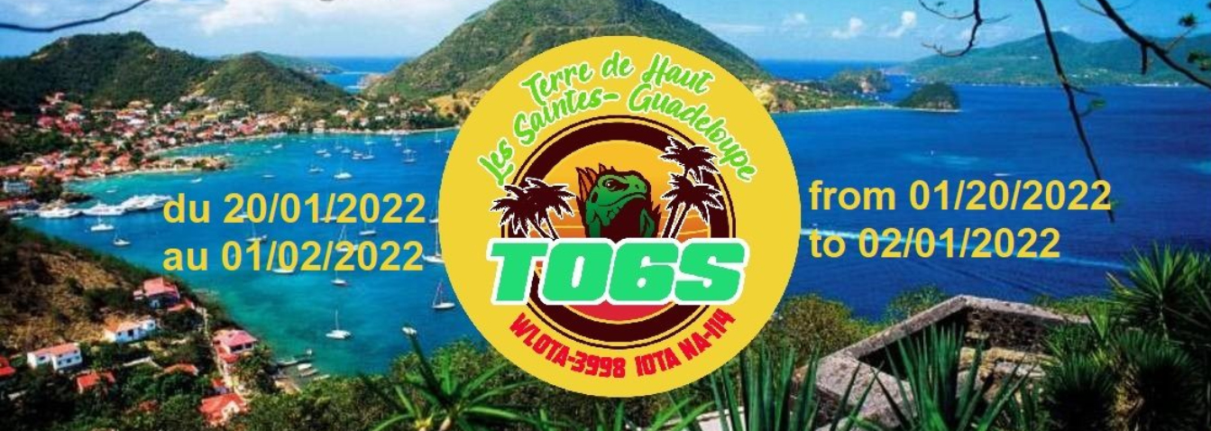 TO6S Terre de Haut Guadeloupe saranno attivi in FT8