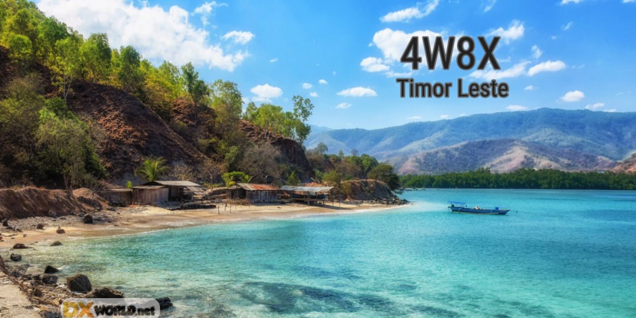 4W8X Timor Leste saranno attivi in FT8