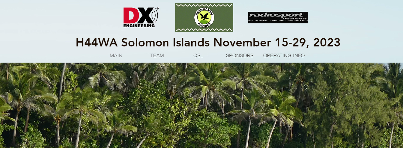 H44WA Solomon Islands saranno attivi in FT8